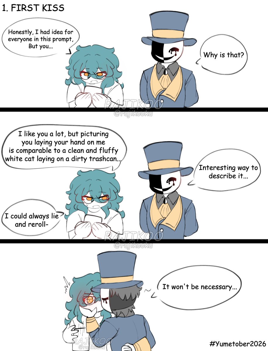 rajikooku's tweet photo. First kiss https://t.co/WwkWluMUCQ