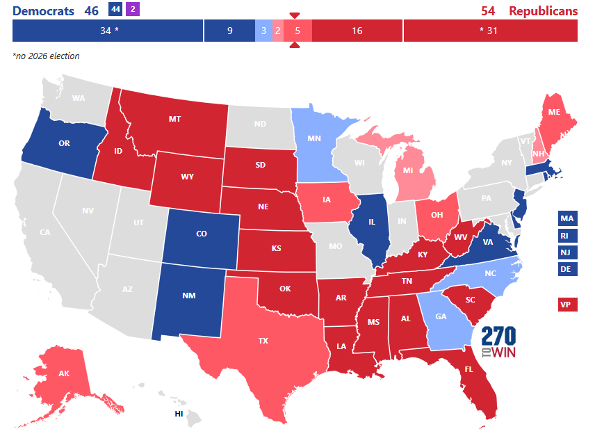 PasjonataM's tweet photo. O co się toczy walka w USA w Midterms?

Przede wszystkim o Senat. Senat mianuje sędziów, w tym Sądu Najwyższego, a 2 Republikanów jest bardzo starych.

Trump nie potrzebuje Izby, ale Senatu bardzo. Musi go obronić. Ale czy ma na to szanse, postaram się opisać w nitce, zapraszam. https://t.co/KfKuxipLIq