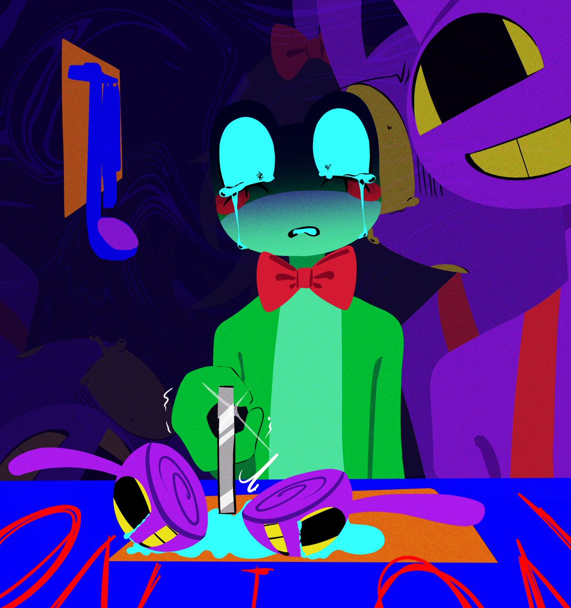 buluofen114514a's tweet photo. Onion #tadc #ribbitrabbit https://t.co/TMXyy31Q7O