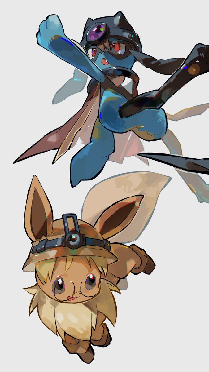 HiroChair's tweet photo. Made In Abyss x Pokemon https://t.co/PPMpNSDTCc