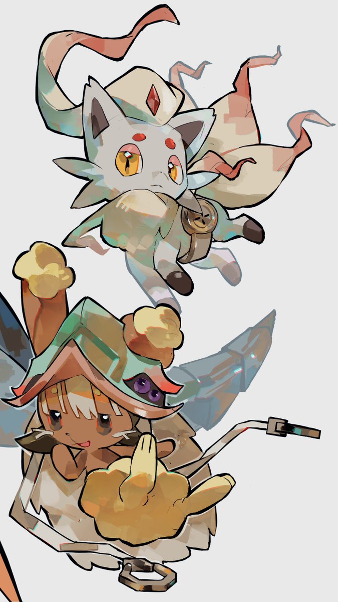 HiroChair's tweet photo. Made In Abyss x Pokemon https://t.co/PPMpNSDTCc