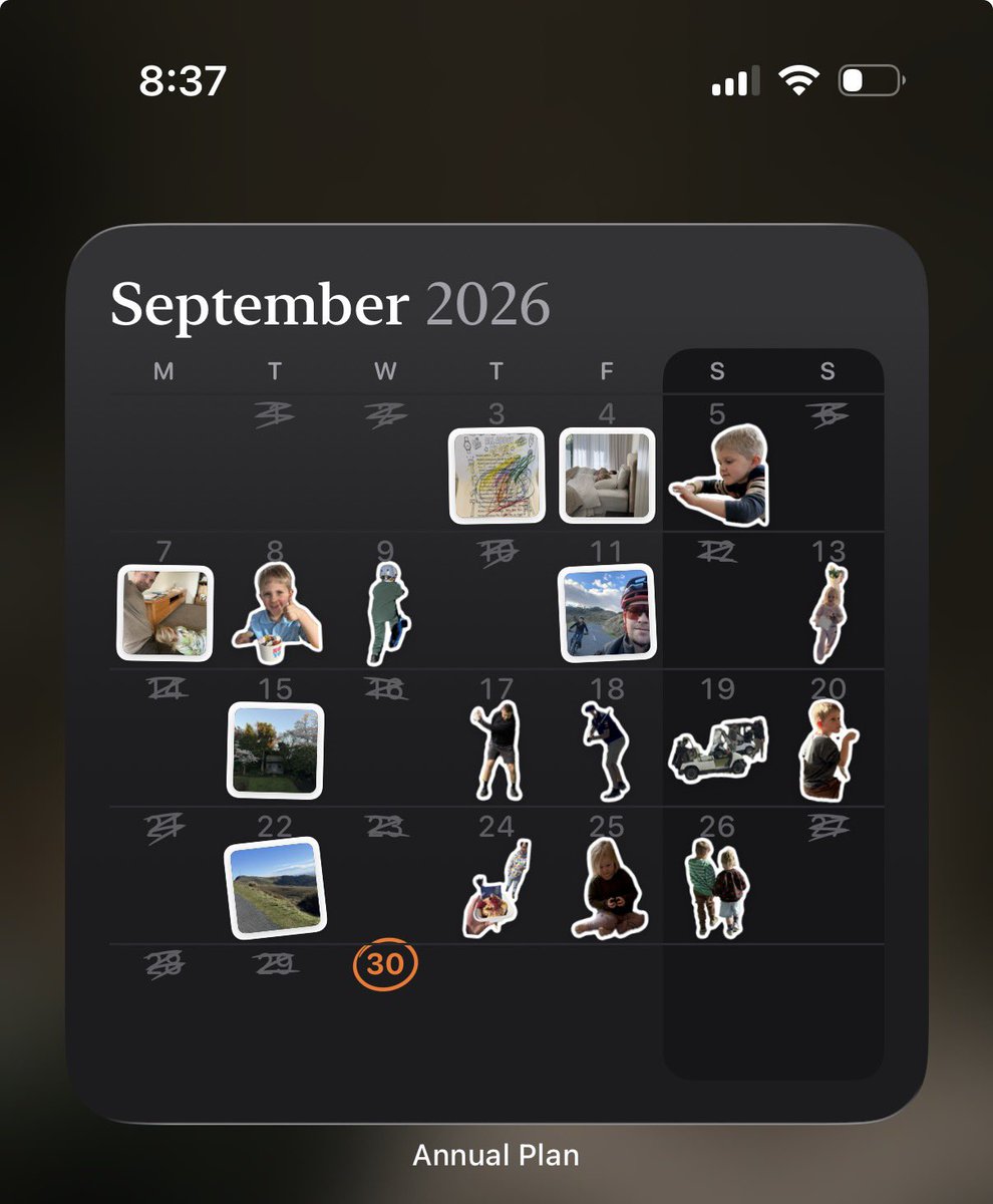 ryanohara_'s tweet photo. Got widgets working for my little calendar app I’m working on. https://t.co/8paEP5Mwq5
