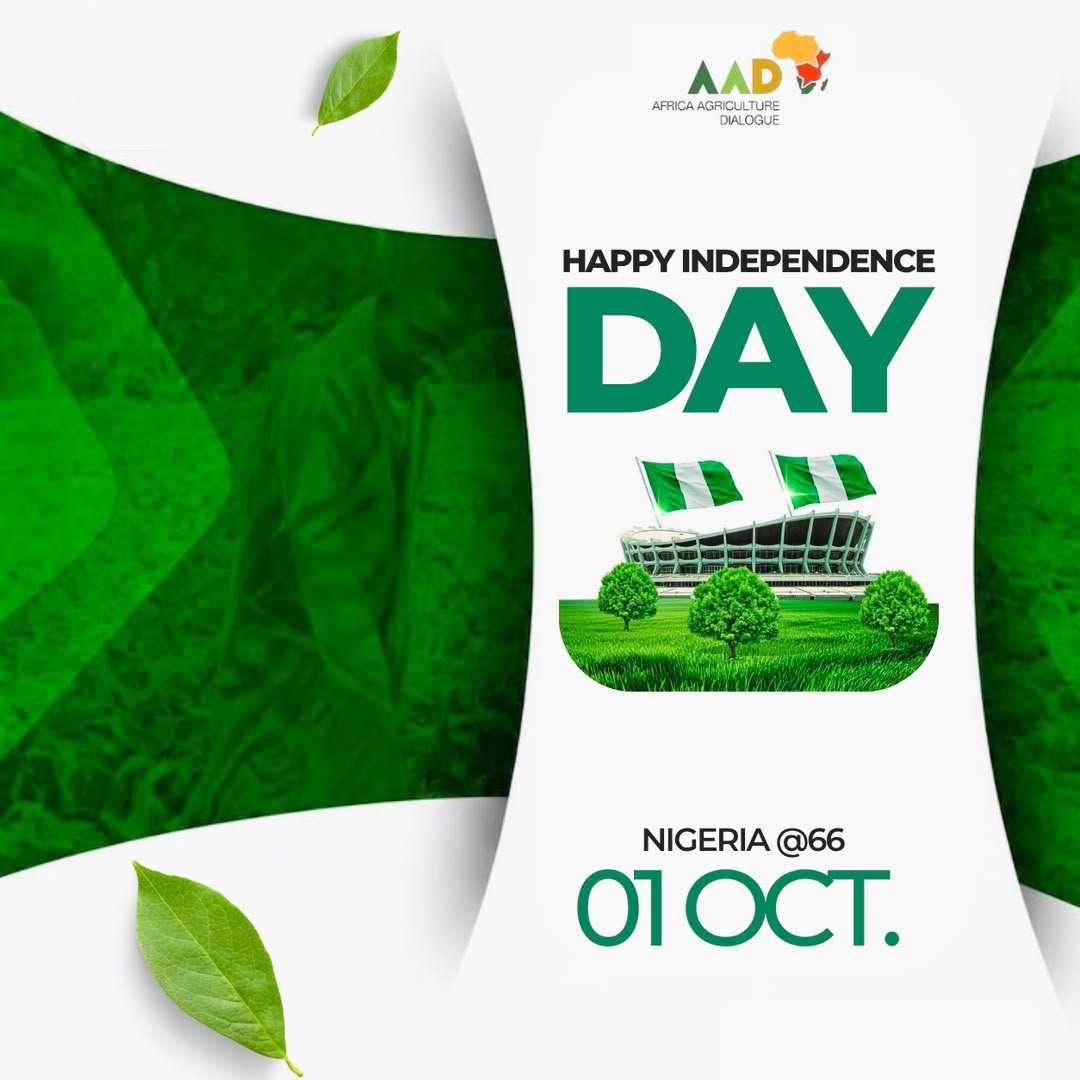 aadialogue's tweet photo. Celebrating Nigeria’s Independence Day and the strength, diversity and potential that continue to shape our nation.

Happy Independence Day, Nigeria. 🇳🇬

#IndependenceDay #HappyNewMonth #Nigeria https://t.co/uS8ITbjmm3