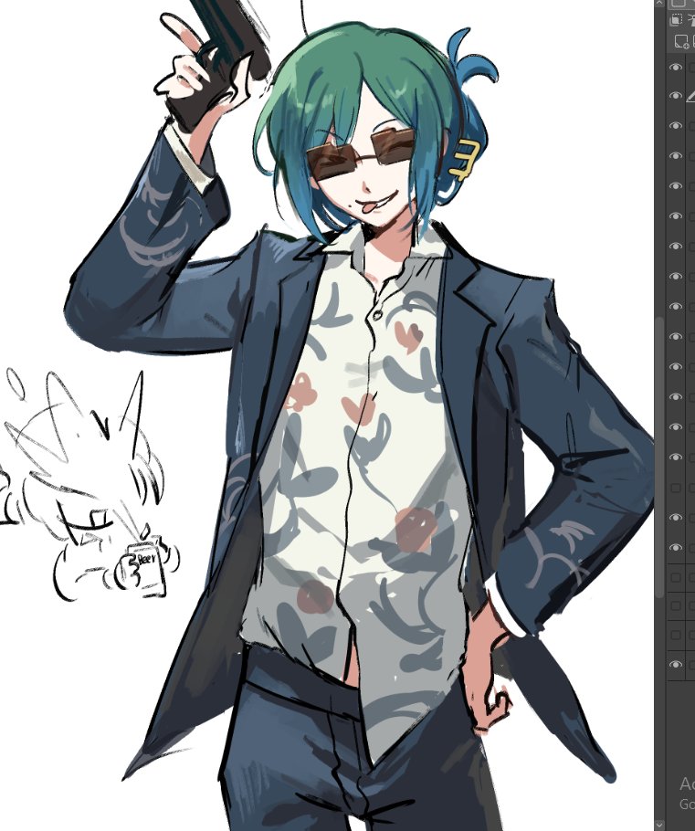 NuN_shadoweiei's tweet photo. Calogado (E) i drew a while ago https://t.co/J4cFa6DZhW