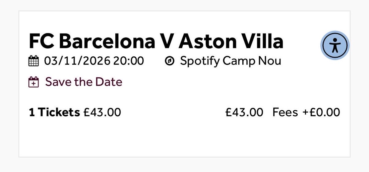 YorkshireAVFC's tweet photo. Like a fever dream this!!! Me, watching my club at the Camp Nou!! ๐คฏ๐คฏ๐คฏ #AVFC #EWWF #YorkshireLions https://t.co/USexamp2oL