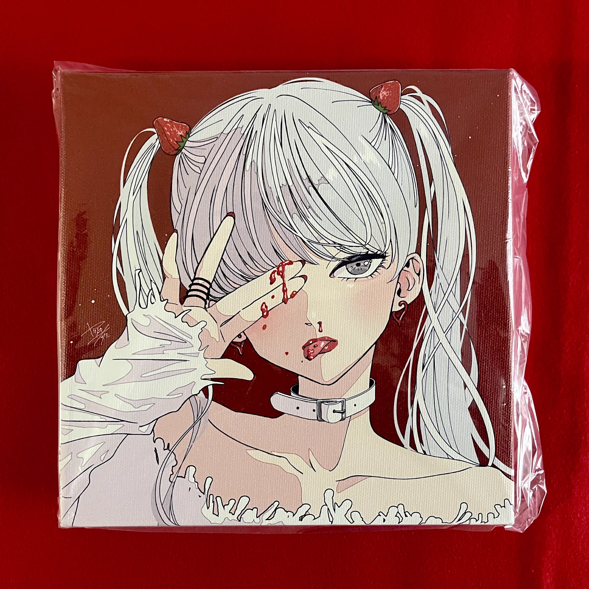 病み子キャンバスアート② ヤツキナツミ on X: 