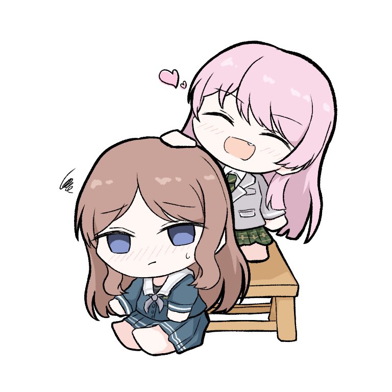 fukujinnnasu's tweet photo. なかよし https://t.co/hXLamiaG64