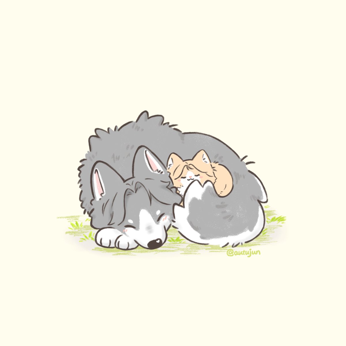 autujun1228's tweet photo. My Safe Zone🐺🐱
Sweet Dreams &amp; Warm Hugs💤✨

#PlsLoveรักได้ไหม
#LenaMiu https://t.co/60HcnMTfD5