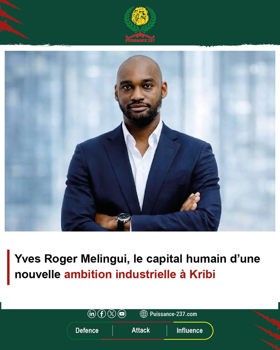 Power_237's tweet photo. Yves Roger Melingui, le capital humain d’une nouvelle ambition industrielle à Kribi
Lire l'article au complet : https://t.co/AULuzzAL5T
#Puissance237 #Économie237 #Power237 #ÉconomieAfricaine #DéveloppementÉconomique #InnovationAfricaine #InvestirAuCameroun https://t.co/5iz1kOQQnH