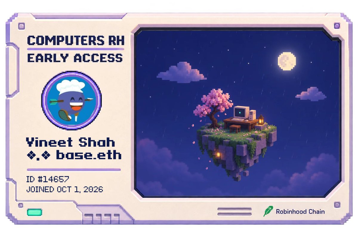 Vineet2019's tweet photo. I've just joined Early Access for @ComputersRh.
I'll be playing 24 hours before the public launch.

My ref link= https://t.co/RZp2KSzzZv
https://t.co/vUCmHRhIe0 https://t.co/evPXre07uG