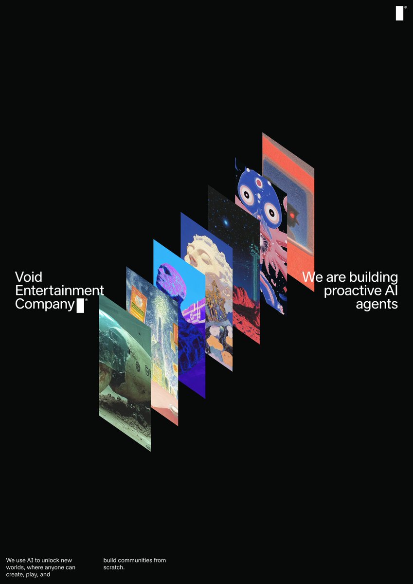 studiobakers's tweet photo. brand identity for void entertainment https://t.co/S9RDd470Zr