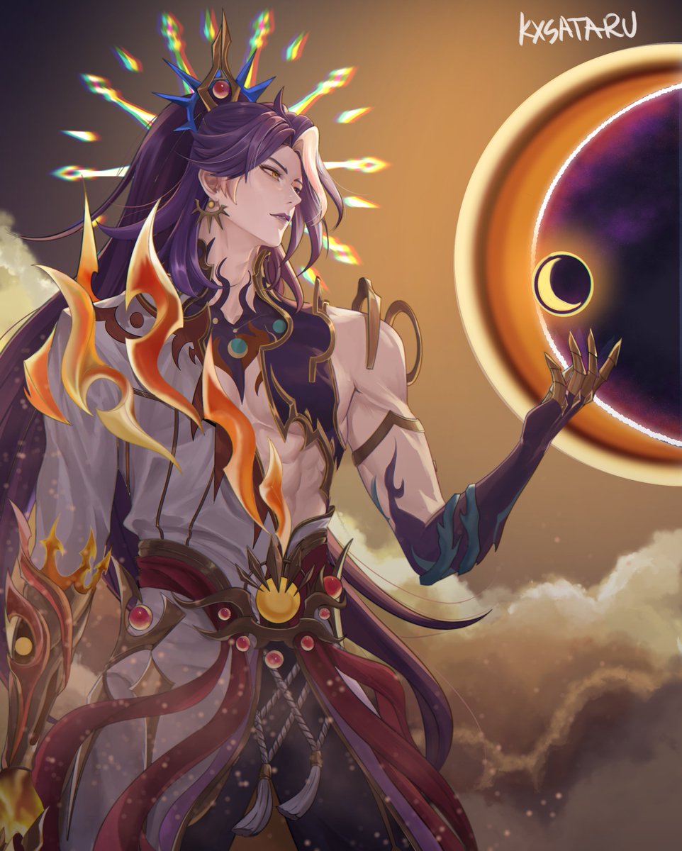 kxsataru's tweet photo. Matching art of Arlox (Arlott x Lunox) from the hit game Mobile Legends: Bang Bang https://t.co/KVZNFfHjF9