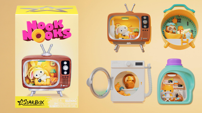 YOMZANSI's tweet photo. ZURU’s Nook Nooks miniature collectibles arrive in South Africa. 📱Read more (https://t.co/BhtSjYXPMD) https://t.co/aAdUFo5mhl
