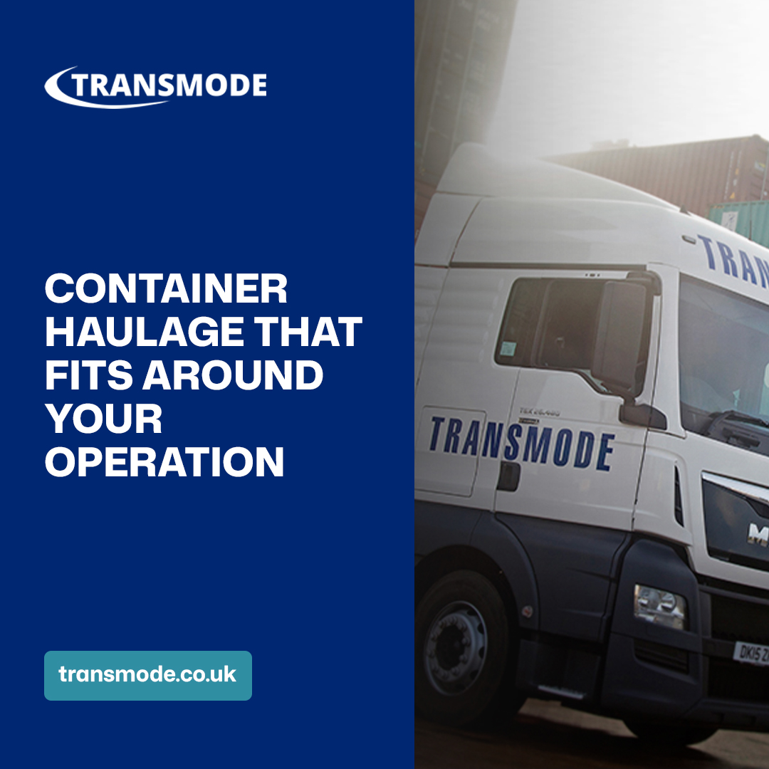 TransmodeUK's tweet photo. Every business has different transport requirements. Transmode provides container haulage options including standard transport, drop and collect services and real-time tracking.

We help businesses move containers between major UK ports and inland destinations.

#ContainerHaulage https://t.co/Yf1khTcqdB