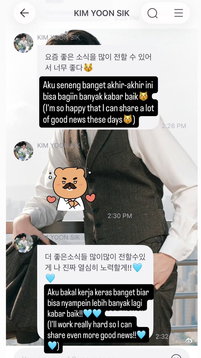 yoonwooverseina's tweet photo. Selamat untuk Kim Yoonsik atas peran barunya sebagai second main lead (Yang Ji-hoon) di drama JTBC '50 Days of Some'! 🥳🎉🩵

Selain akan tampil kece dan stunning banget selama di PFW dengan membawakan brand YOHJI YAMAMOTO dan LACOSTE, Yoonsik resmi bakal membintangi drama baru sebagai Store Manager Yang Ji-hoon! 💼✨ Bangga banget sama pencapaian dan kerja kerasnya.

Mari kita sebarkan cinta dan dukungan penuh buat Yoonsik agar makin banyak yang jatuh cinta sama pesonanya! 🩵🩵

-KY 🐣

#KIMYOONSIK 
#KIMYOONSIKINPARIS 
#KIMYOONSIKPFWSS27