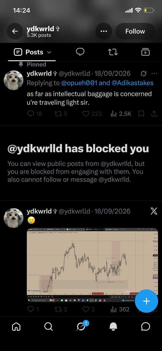 Souls90min's tweet photo. @theMadridZone @ydkwrlld look at this scared cat, first he replies with stupid comment and then blocks so that he can save his ass from getting hammered🤣 https://t.co/oIeLwAr2ps