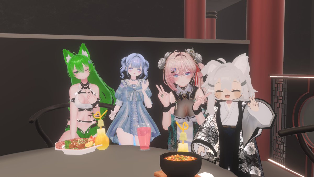 starcat1230's tweet photo. #蜜龍VRC
9月30日に「蜜龍 -ChinaCafe-」へ行ってきました。今回も楽しくお話ししながら、いろいろな話題を楽しんできました。 https://t.co/p4GV5J3QDJ