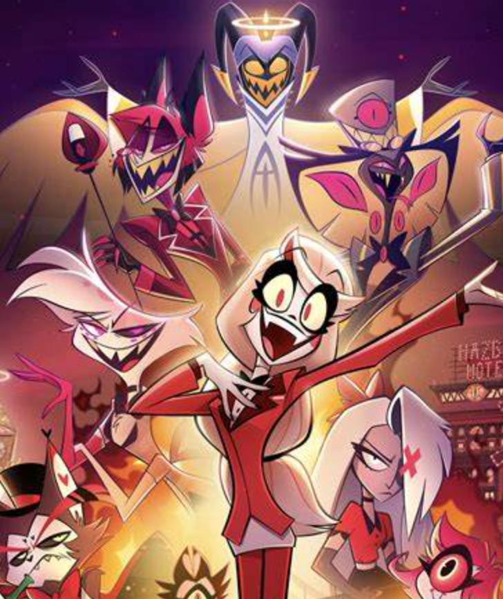 HYPEX's tweet photo. HAZBIN HOTEL SKINS &amp; COSMETICS ARE COMING TO FORTNITE THIS MONTH https://t.co/ZTU6UAy4W3