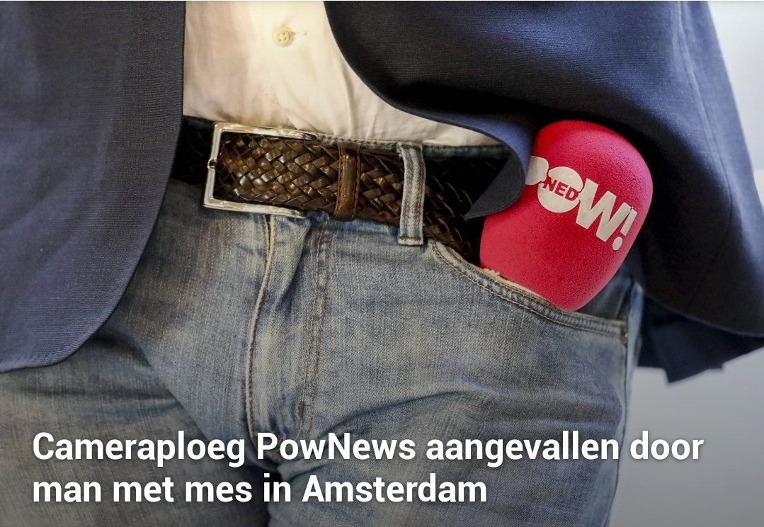 Cameraploeg aangevallen in Oosterpark, Amsterdam