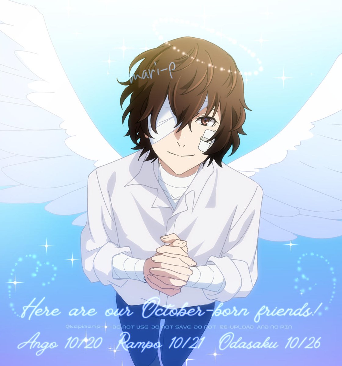 kapimarip's tweet photo. 中二病患者🤕が10月生まれのお友達をお知らせします
#BSD https://t.co/zdNQ5r2gF1