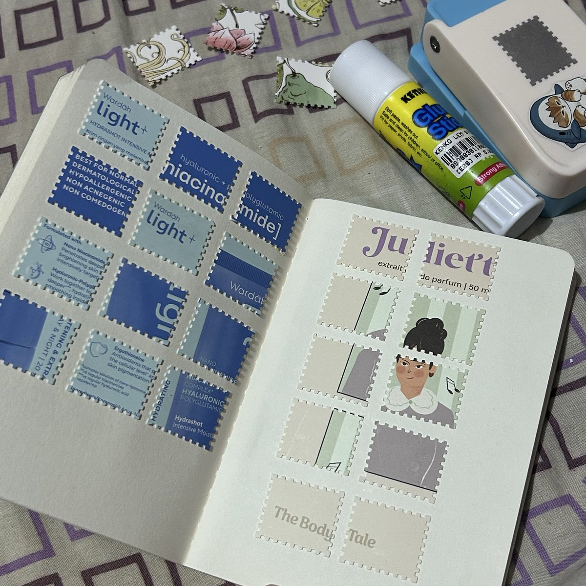 snoopywooreads's tweet photo. Udah lama nggak ngisi stamp journal😵‍💫

Hari ini ngejournal pake box body mist nya Elea dari hmns (udah 3x restock😋) https://t.co/Z5zHHPXJ25