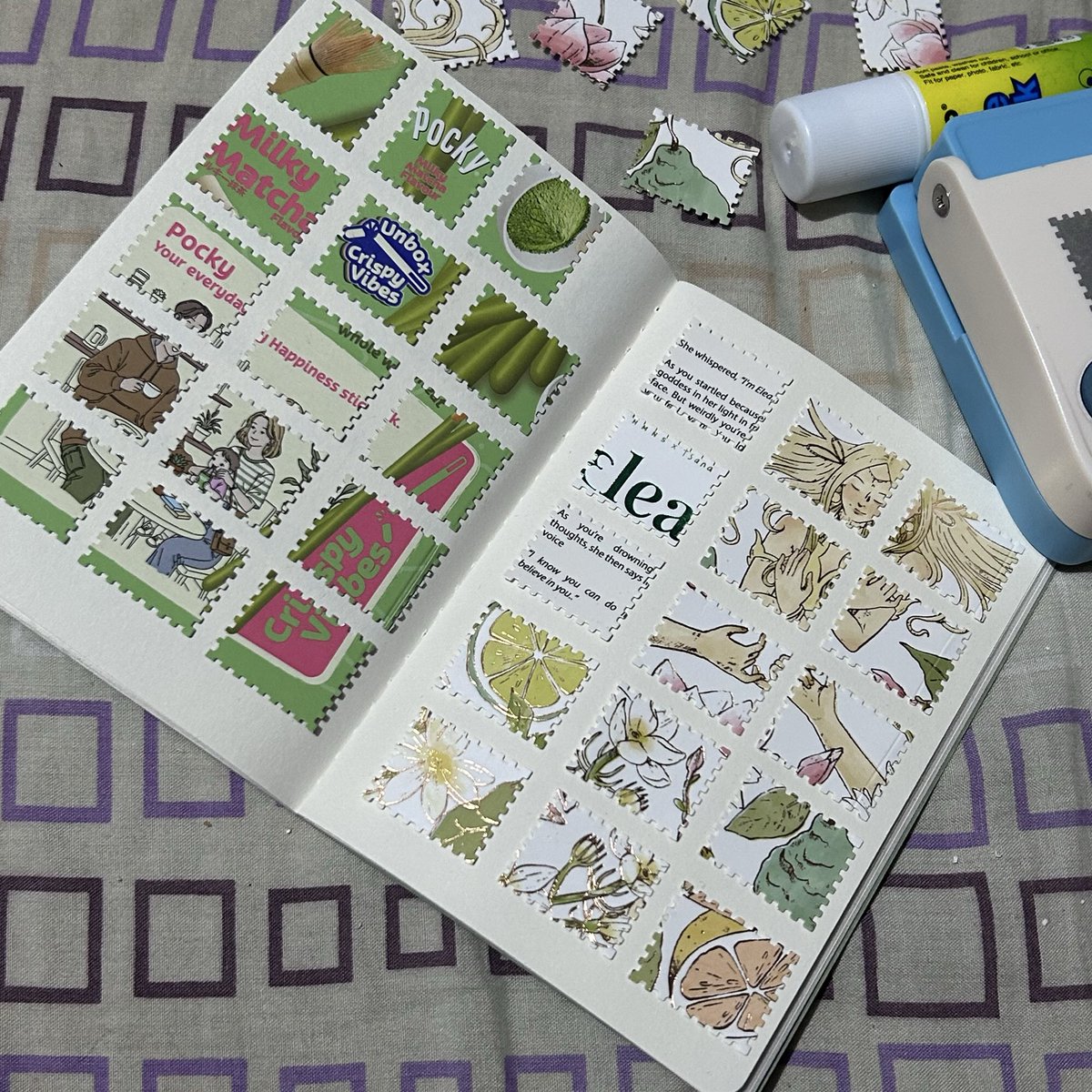 snoopywooreads's tweet photo. Udah lama nggak ngisi stamp journal😵‍💫

Hari ini ngejournal pake box body mist nya Elea dari hmns (udah 3x restock😋) https://t.co/Z5zHHPXJ25