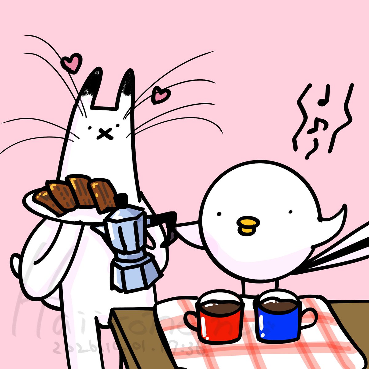 glay_dog's tweet photo. #今日は何の日
10月1日は
＼＼\ 国際コーヒーの日•コーヒーの日 //／／
コーヒーは欠かせませんね╭( ･ㅂ･)╮ていうか10月？え？
#国際コーヒーの日　#コーヒーの日 https://t.co/nQbrSqecE7