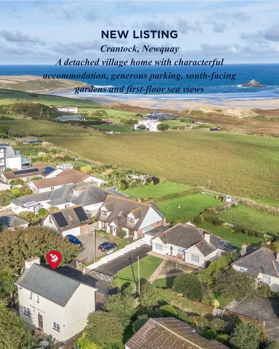 JS_Cornwall's tweet photo. New listing
Gustory Road, Crantock, Newquay, Cornwall
Guide price £550,000

A detached village home with characterful accommodation, generous parking, south-facing gardens and first-floor sea views.

https://t.co/zN221h7hkh

#crantock #cornwall #seaviews #cornwallproperty https://t.co/RSBHDPGP8U