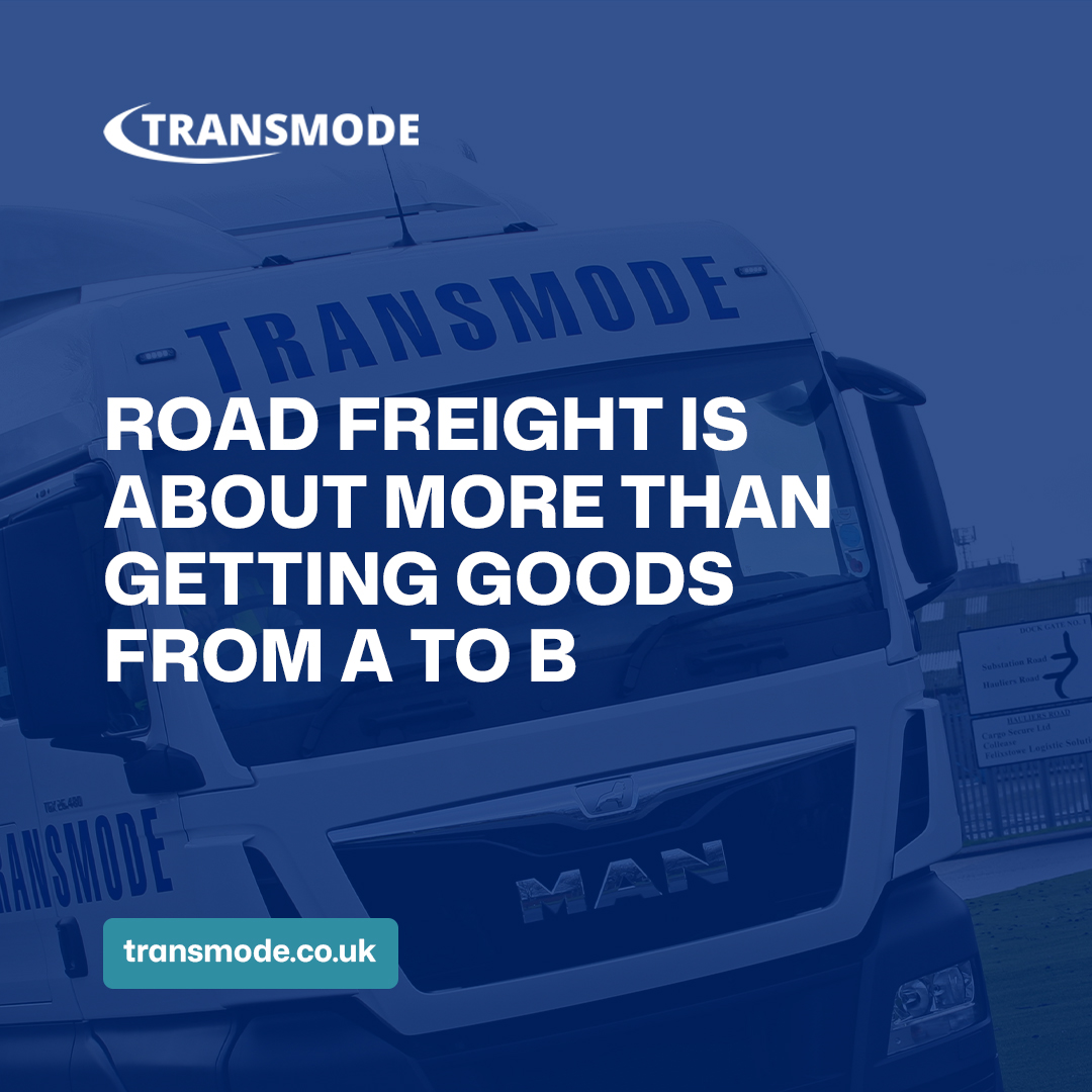TransmodeUK's tweet photo. Road freight is about more than getting goods from A to B.

Transmode provides transport tailored to each business, including drop and collect services. Our vehicles can also back into loading bays, helping make loading and unloading easier.

#RoadFreight #Logistics https://t.co/Rv7Mtv6Xvj