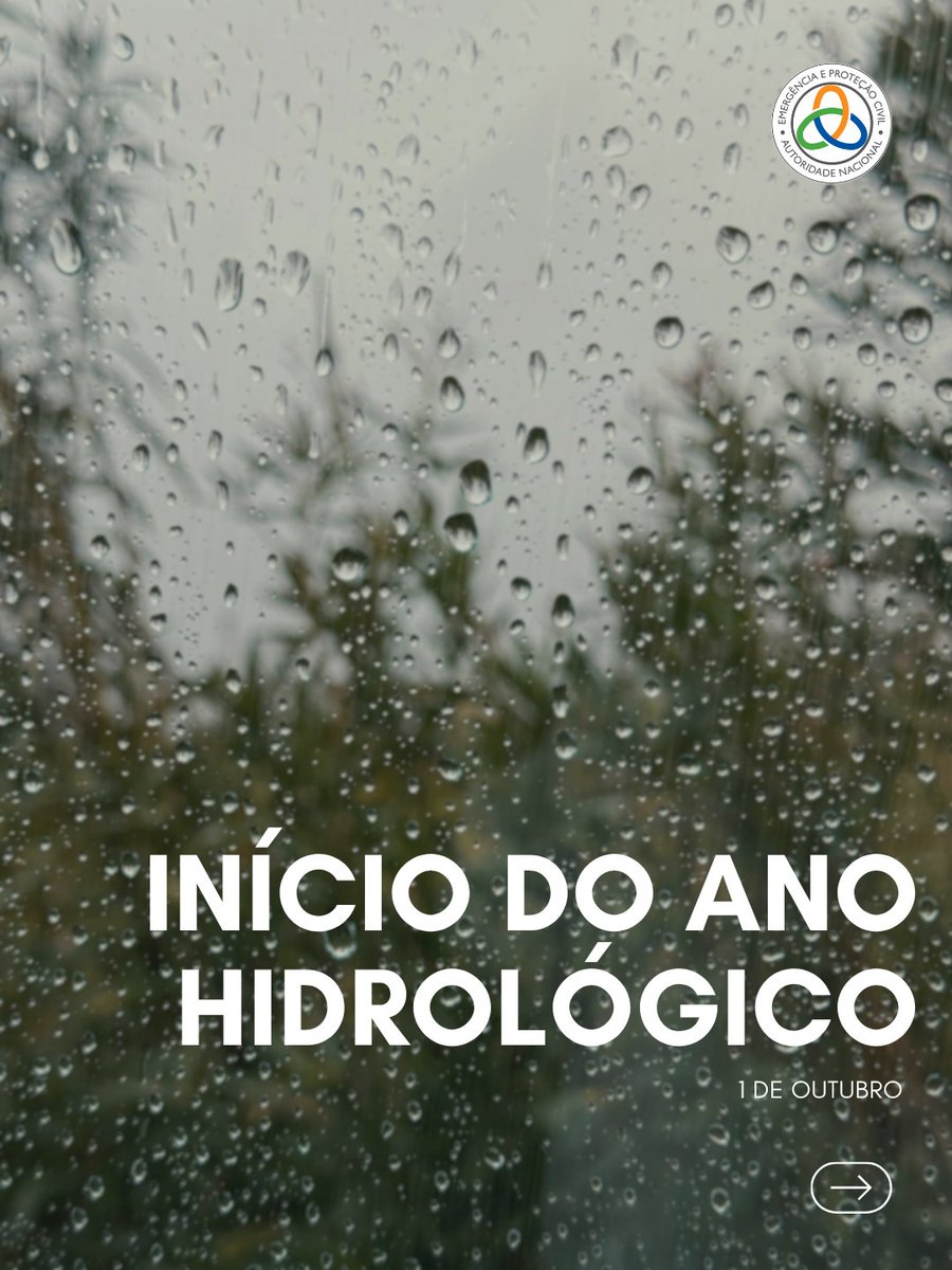 ProteccaoCivil's tweet photo. Inicia hoje o novo #AnoHidrológico, um período onde passará a ocorrer, naturalmente, maior precipitação.

A prevenção tem um papel importante na minimização das consequências mais graves deste fenómeno natural.

ℹ️​ Fique a conhecer algumas das medidas de #prevenção. https://t.co/j6q0lJpK7v