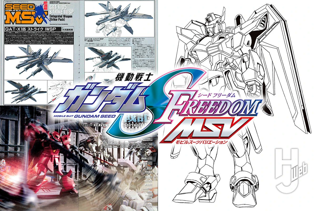 Hobby_JAPAN_Web's tweet photo. 機動戦士ガンダムSEED FREEDOM MSV
◤ 登場モビルスーツ先行公開 ◢

🔗https://t.co/4HdgSfPpuU

公式外伝が20年ぶりの復活！
連載開始前に「ガンダムSEED MSV」シリーズをプレイバック!!

「月刊 #ホビージャパン12月号」は【10月23日（金）】発売！
#g_seed #ガンダムSEED https://t.co/fphiBzWy2F