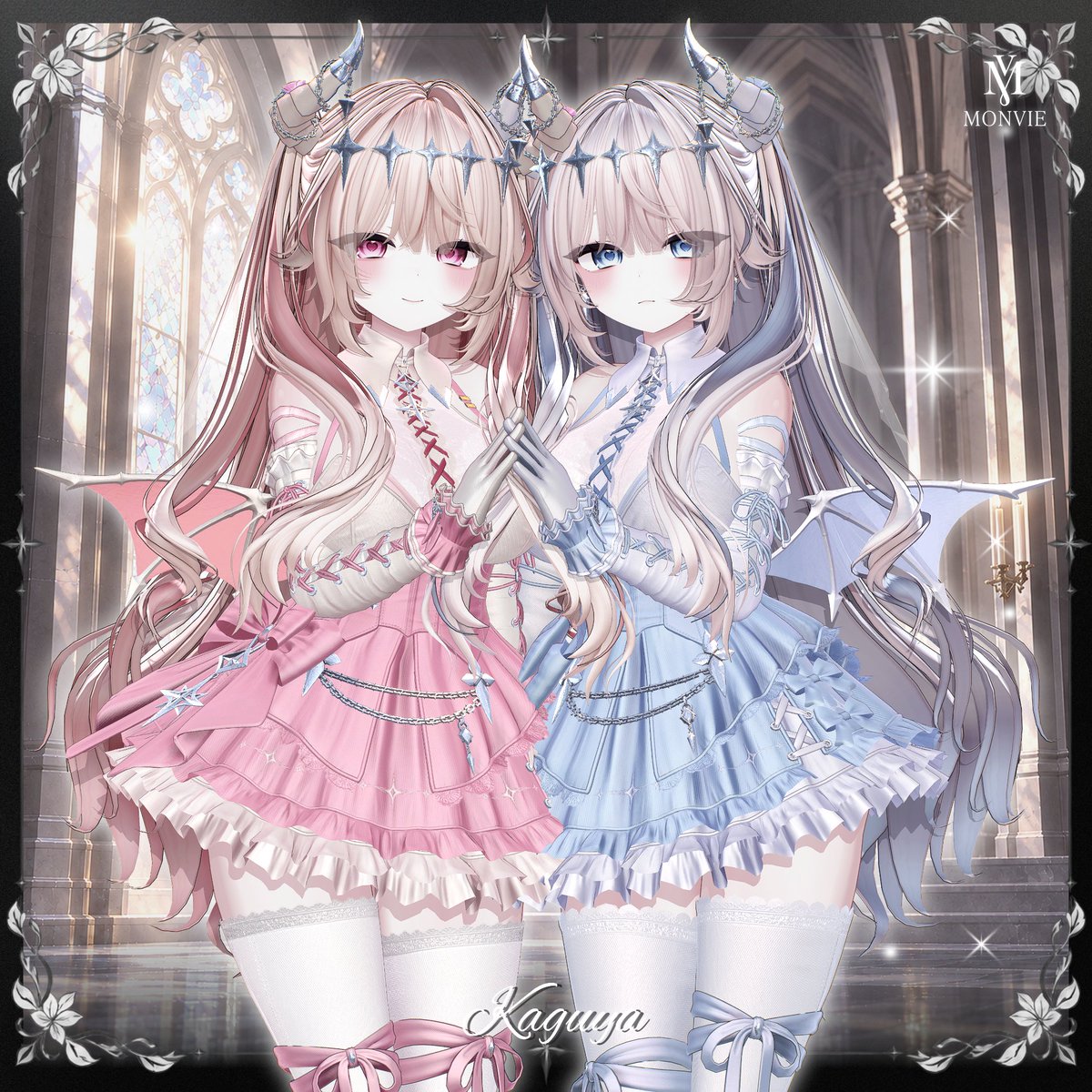 MONVIE_VRC's tweet photo. ♥️Vespertine BOOTH先行公開 & RT+Follow Event 

🔗 LINK：https://t.co/gwKOeCgNu6

繊細なディテールが彩る「Vespertine」。
発売に先駆けて、BOOTHページを先行公開いたします。

発売を記念して、特別セール���RT+Followイベントを開催いたします！

💌 𝗥𝗧 & 𝗙𝗢𝗟𝗟𝗢𝗪 𝗘𝗩𝗘𝗡𝗧
【 RT + FOLLOW = フルパックプレゼント 】

応募方法：この投稿をリポスト＆アカウントをフォロー！
���選で5名様に『Vespertine フルパック』をプレゼント！
さらに、BOOTHの「スキ！」150件ごとに当選者が1名ずつ追加！

🛍️ 発売日：2026年10月2日 18:00（JST）
🗓️ 当選発表：2026年10月4日 18:00（JST）予定

📅 セール日程および割引のご案内

✨【第1弾：発売記念セール】
期間：10月2日 18:00 ～ 10月4日 18:00（JST）

フルパック（Full Pack）：3,000円 ➔ 1,500円（50% OFF）
単品（Single Item）：1,300円 ➔ 850円（約35% OFF）

🌙【第2弾：ポストセール】
期間：10月4日 18:00 ～ 10月23日 18:00（JST）

フルパック（Full Pack）：3,000円 ➔ 2,000円（約33% OFF）
単品（Single Item）：1,300円 ➔ 980円（約25% OFF）

皆様のご参加を心よりお待ちしております🌹