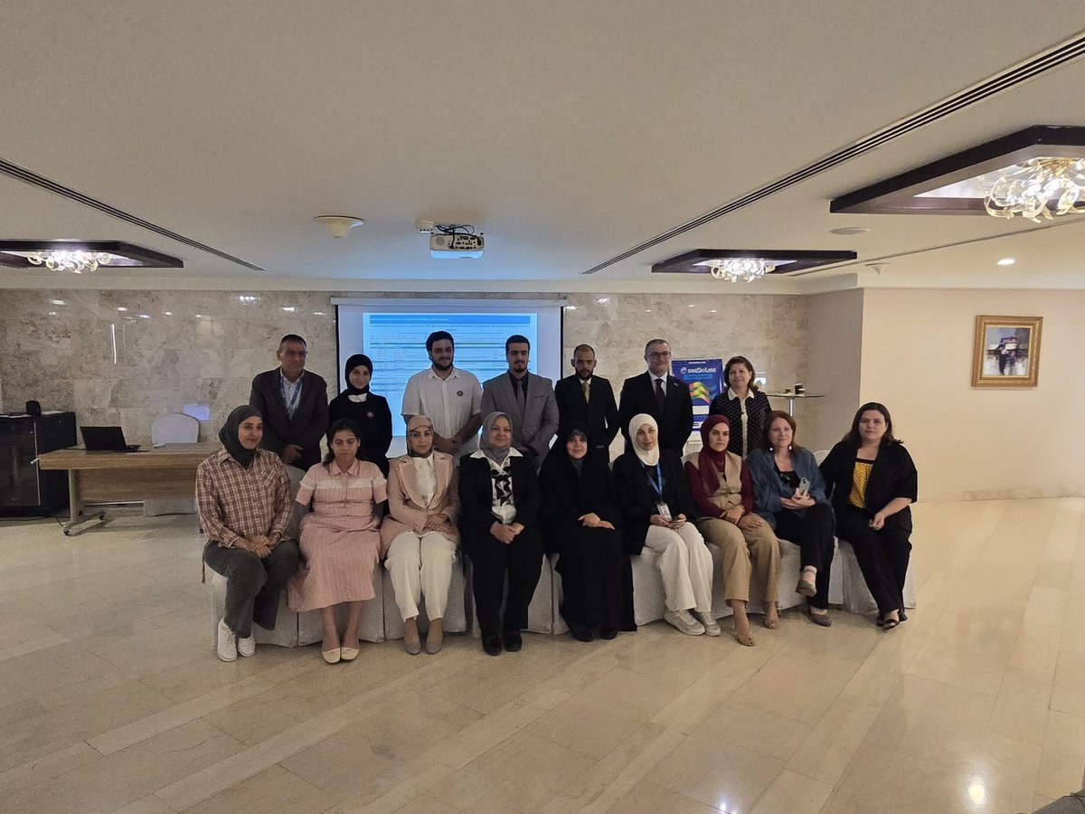 WHOIraq's tweet photo. بدعم من المكتب الإقليمي لمنظمة الصحة العالمية لشرق المتوسط، عقدت منظمة الصحة العالمية في العراق، بالتعاون مع وزارة الصحة واليونيسف والشركاء الوطنيين، المشاورات الوطنية لإ��هاء العنف ضد الأطفال في بغداد.

وجمعت المشاورات ممثلين عن المؤسسات الحكومية ووكالات الأمم المتحدة ومنظمات المجتمع المدني والشباب ومنظمات الأشخاص ذوي الإعاقة، بهدف تحديد الإجراءات ذات الأولوية وصياغة الالتزامات الوطنية للعراق، استعداداً للمؤتمر الوزاري العالمي الثاني في مانيلا.

With support of WHO Regional Office for the Eastern Mediterranean, WHO Iraq in collaboration with the Ministry of Health, UNICEF and national partners, convened the National Consultation on Ending Violence Against Children in Baghdad.

The consultation brought together government institutions, UN agencies, civil society, youth and organizations of persons with disabilities to identify priority actions and shape Iraq’s national commitments ahead of the Second Global Ministerial Conference in Manila.