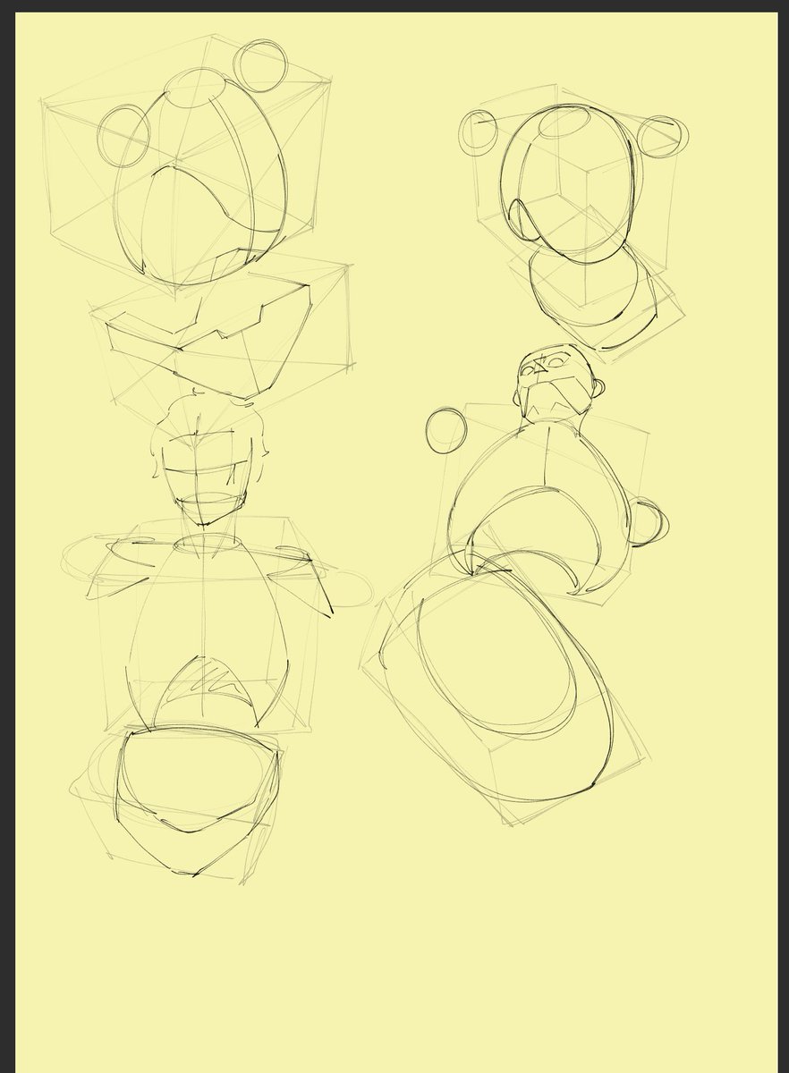 anatomicaldraws's tweet photo. simplified bodiessss https://t.co/IIxgkGRuGi