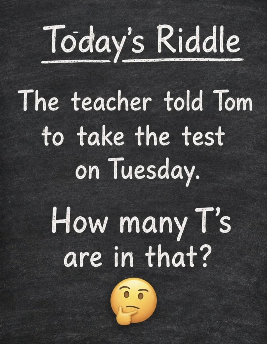 Gosleepriya's tweet photo. Everyone get this wrong on First try.

How many T'S Are in that? https://t.co/Vc1lxaRHIv