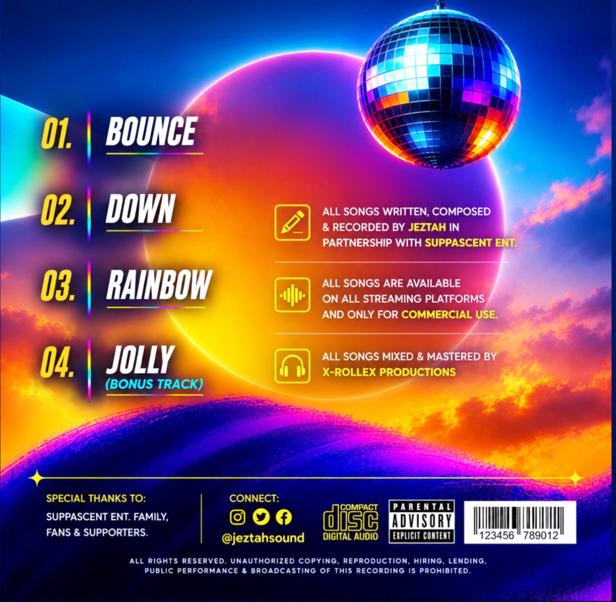 jeztahsound's tweet photo. DISCO- EP out in November In Partnership With Suppascent Ent this project is in line with my catalog Restoration and i am proud to be in this Journey of my career LET’s Dance And Vibe 13/11/26 Pre-save Link below 👇 

https://t.co/Ly45j6YqhH https://t.co/HOPtsee5Tp