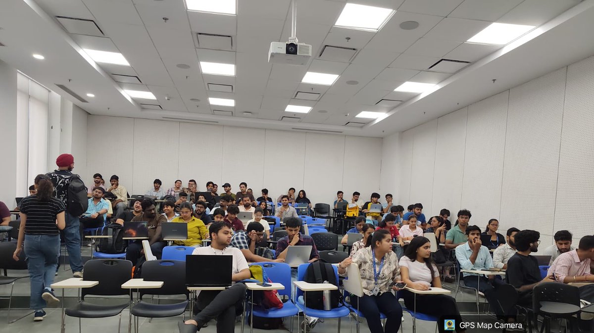 SCSETBennett's tweet photo. On 22 September 2026, #SCSETBennett recently led a highly successful industry session by Mr. Ravi Kumar (Manager - Capability Development, EXL Ltd.) titled Generative AI on AWS. 
#bennettuniversity #AI #industryready https://t.co/4abbdeoCQd