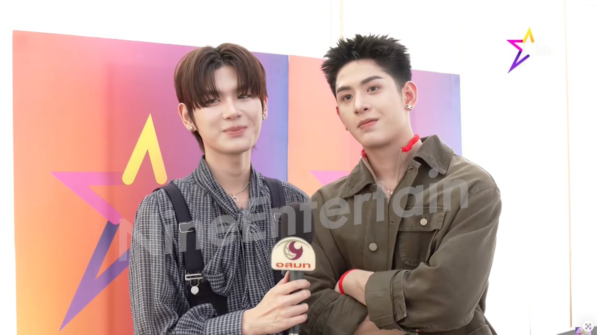 PAOPIC__FAMILY's tweet photo. (🎙️) Interview | NineEntertain Official  

YouTube: https://t.co/4Nd7iClYAG

#paopichitchai #Tonklashr
#PaoTonkla 
#LOVEx3 https://t.co/STZHIajQbi