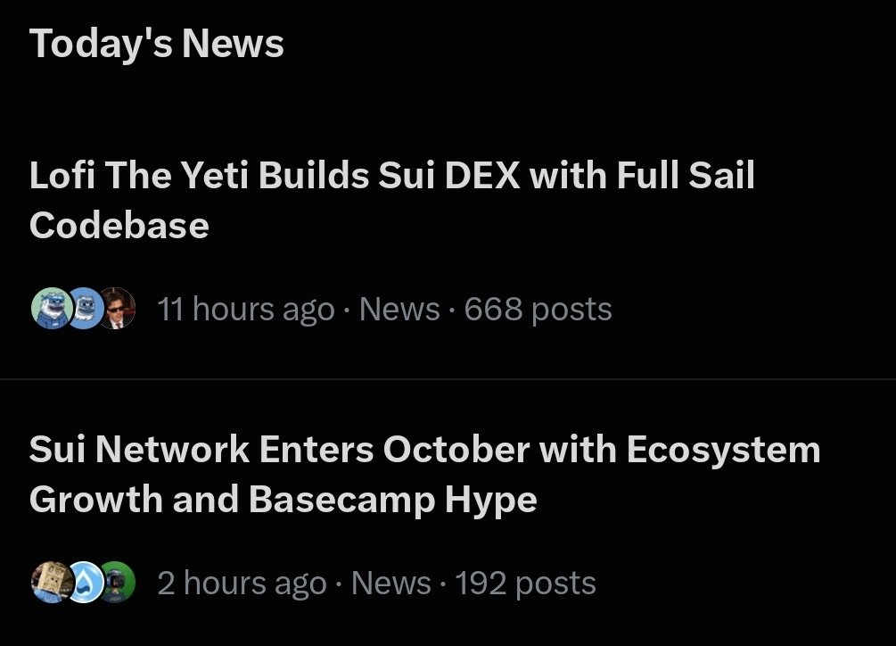 Cleverman_Alex's tweet photo. LOFi @lofitheyeti and @SuiNetwork are trending in CT https://t.co/NQAtWnQVJK