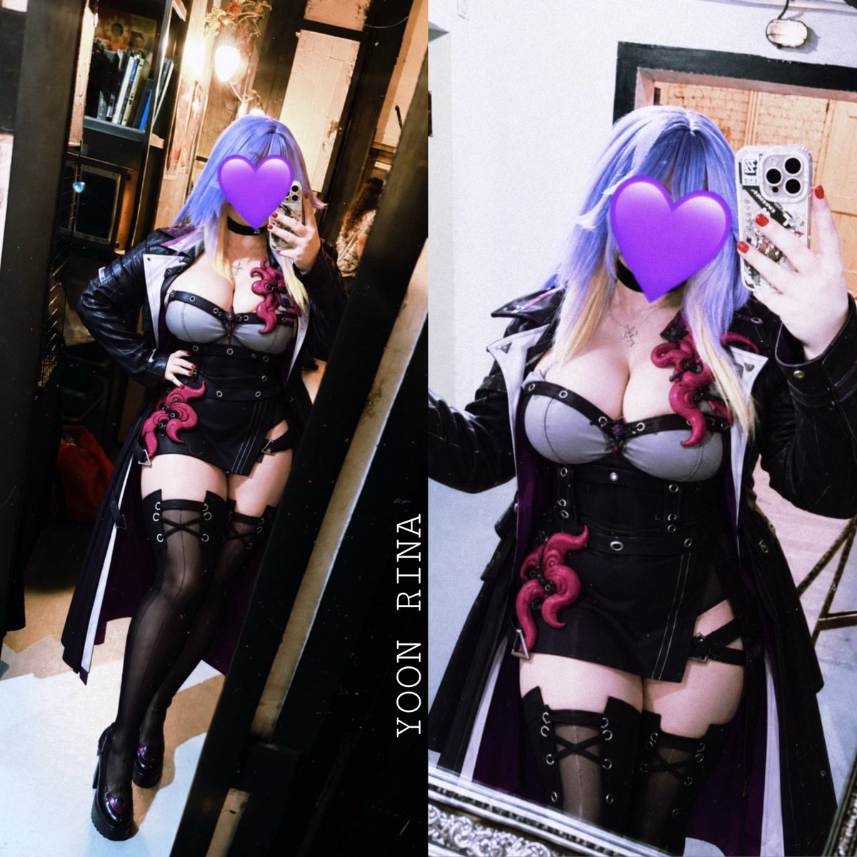 yoonrinacos's tweet photo. Fadia ~ NTE💜🖤 #nevernesstoeverness #nte #cosplay @NTE_JP @NTE_GL https://t.co/Edp7eHw632