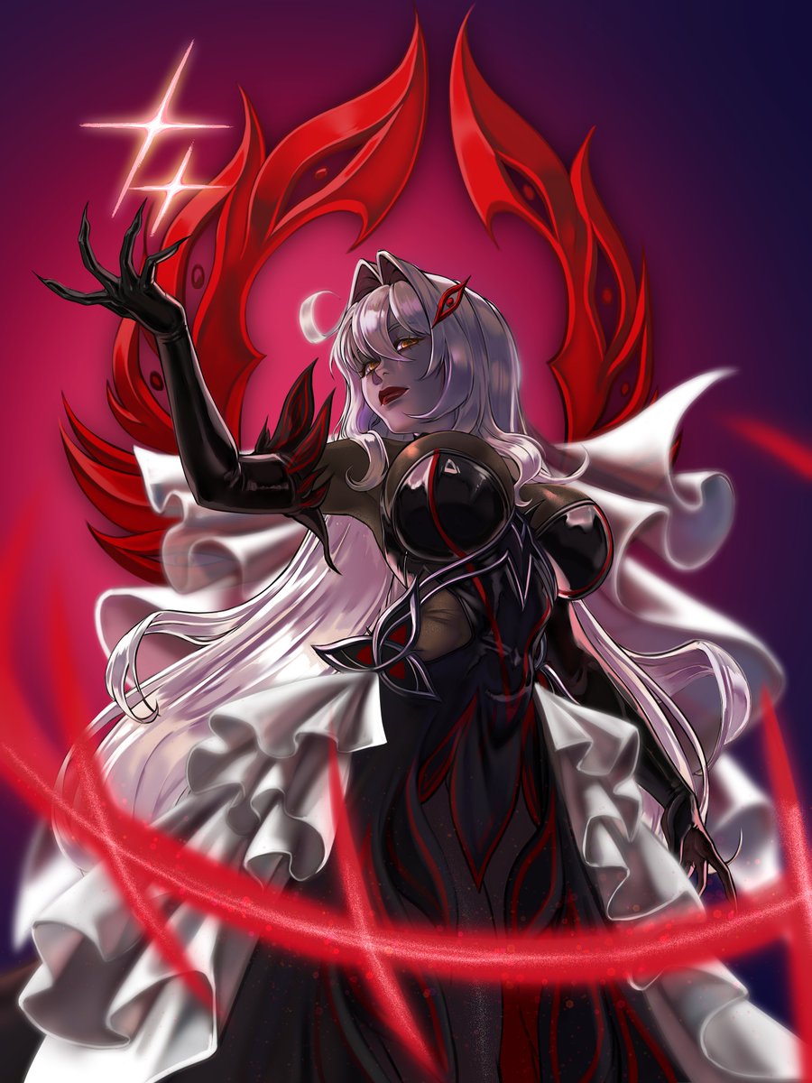 nanich_stain's tweet photo. Ronova from Genshin impact fanart https://t.co/XiYu2reLQX