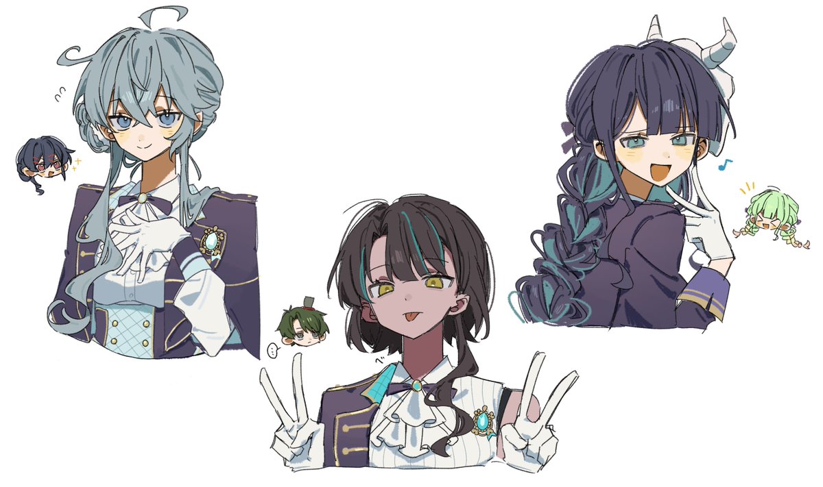 simesaba10_'s tweet photo. ⚠︎髪型改変
ヘアアレおそろにしてみた〜〜 https://t.co/8Et3jVlCLH