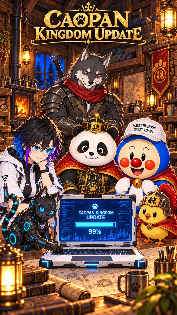 caopankingdom's tweet photo. 🏰 CAOPAN KINGDOM UPDATE 👑🐼

Citizens, here’s a look at some of the things taking shape around the Kingdom.

CAOPAN is more than a token. The Kingdom is growing into a world built around its characters, story, creativity, and community.

As we expand our outreach, we’re exploring new ways to grow the CAOPAN community and give citizens more ways to participate.

One of the ideas we’re working toward is a Character Design Contest, where citizens can create their own original character, with the winning character potentially becoming part of the CAOPAN story. 🎨

We’re also exploring more creative contests, story-driven activities, community experiences, and ways for citizens to leave their mark on the Kingdom.

On the token side, the DEX Screener upgrade is also part of the work ahead.

There’s a lot taking shape across the Kingdom, and we’re excited about what this next chapter will bring for CAOPAN.

Vera’s story has now come to an end, bringing the Kingdom’s main characters to five. 📖

Each character has brought a different story, personality, and perspective to the Kingdom.

What did you think of each of their unique stories? 👀

The Kingdom is growing.
The story continues.
And there’s more to come. 👑

The Panda is Watching. 🐼