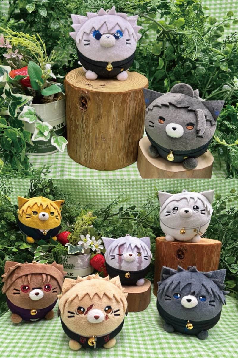 jyujyutu_001's tweet photo. 【グッズ情報】

『呪術廻戦』にゃんころずがアニメイト店舗などに順次入荷中！

キャラクターを猫化した手乗りサイズのまんまるな形が特徴なブランドです！

https://t.co/7Bmq07lAOd https://t.co/u7j0ecvxYD