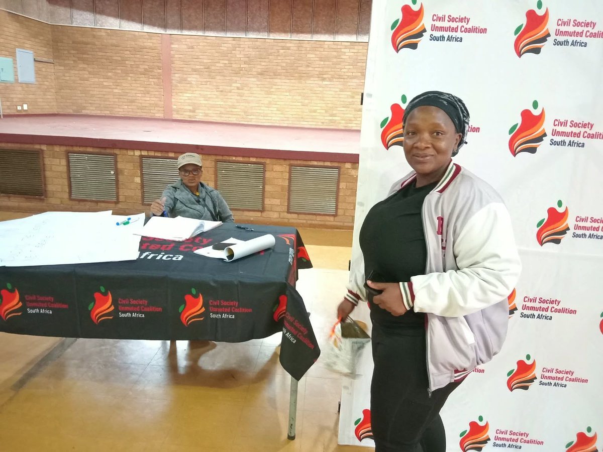 CSUnmuted's tweet photo. North Province: CSUC-SA Community Dialogues at Luka village one of (the royal Bafokeng Nation) villages, venue is at Thethe High school Adutorium. 80 community members are expected to be engaging on real community issues.

Voices Unmuted. United for Change
#CivilSociety #UnMuted https://t.co/sb8q30JUqB
