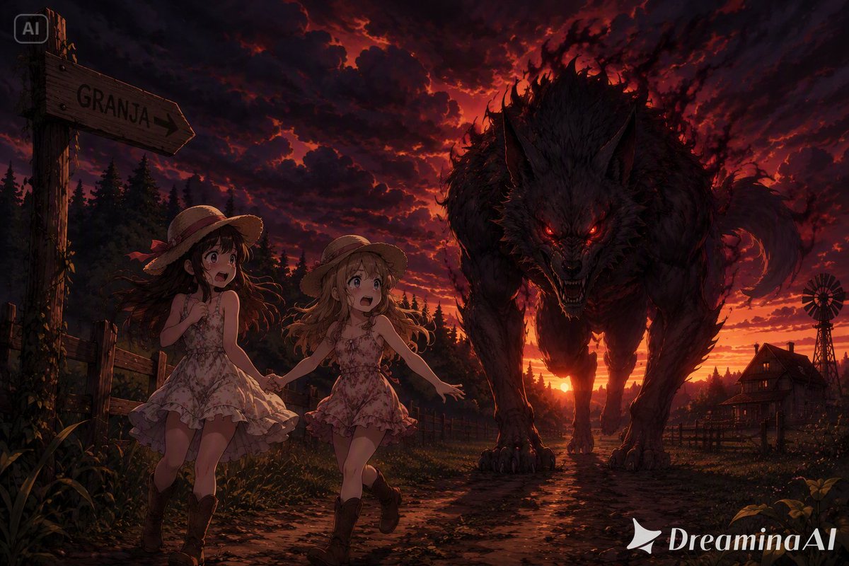 cinescopio0856's tweet photo. #ia #girls #farm #horror #nightmare https://t.co/BJhC0xBVJS