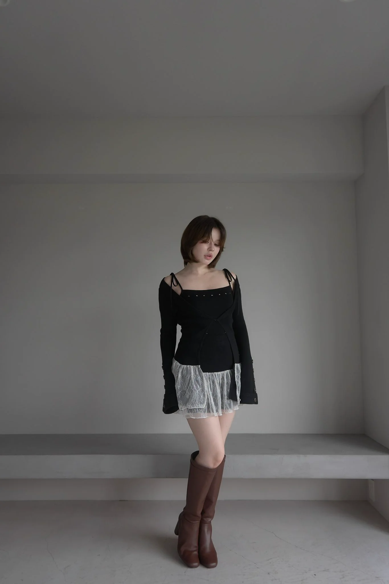 andmary カーディガン　キャミソールセット andmary on X: 