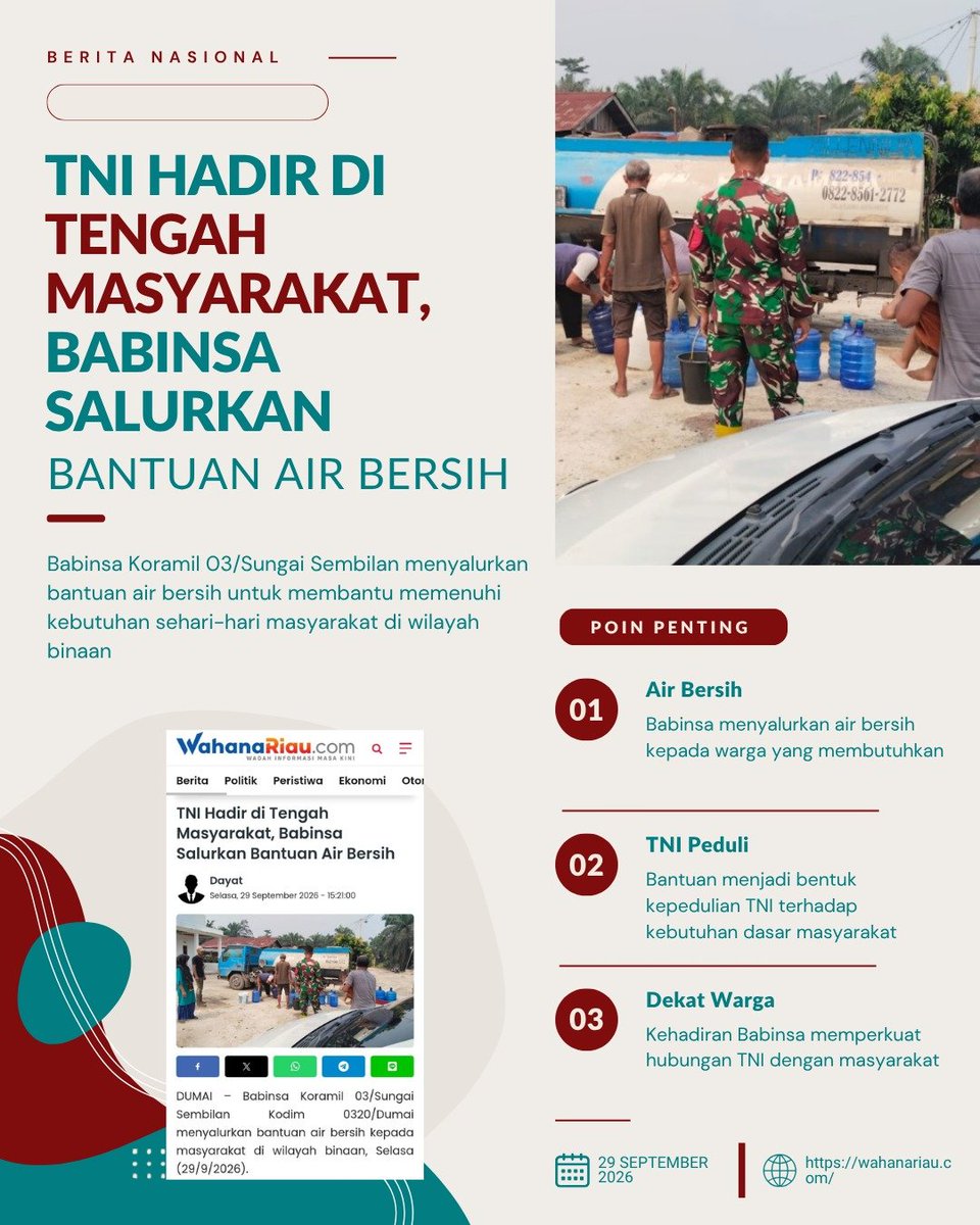 leeyounaa's tweet photo. Arus informasi yang deras menyebabkan informasi positif tentang TNI kurang terdengar. Padahal mereka terus bergerak membantu rakyat dengan tulus.

Infobaik Kadang Terabaikan https://t.co/h1HzYiElM2