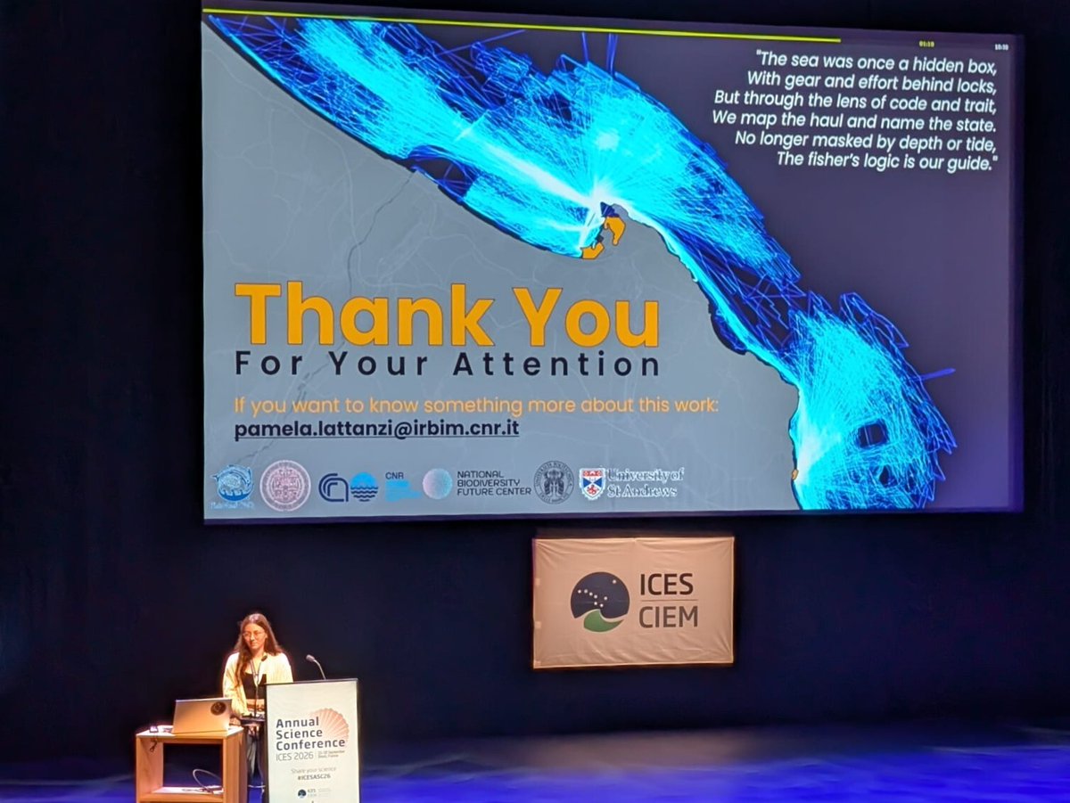 CnrIrbim's tweet photo. l nostro team della sede di IRBIM Ancona ha partecipato all'ICES Annual Science Conference a Brest, in Francia (15-18 settembre), uno dei principali appuntamenti mondiali per le scienze del mare. Quattro colleghi del CNR-IRBIM hanno portato i loro contributi, per maggiori info👇 https://t.co/GBWhY08FAz