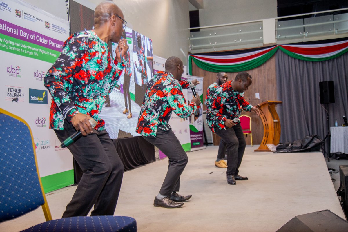 IDOP_KE's tweet photo. Is it really an #IDOPKE2026 conference without us moving to the oldies? Kayamba Africa has us on our feet!
#AgeingWithDignity #SilverDignitySteps
@MOHMedServices @SP_Kenya @SuqoonKe @kcbgroup https://t.co/kXjAmrXdKo